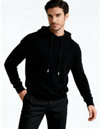 Sudadera de punto hombre capucha ajustable - Sébastien