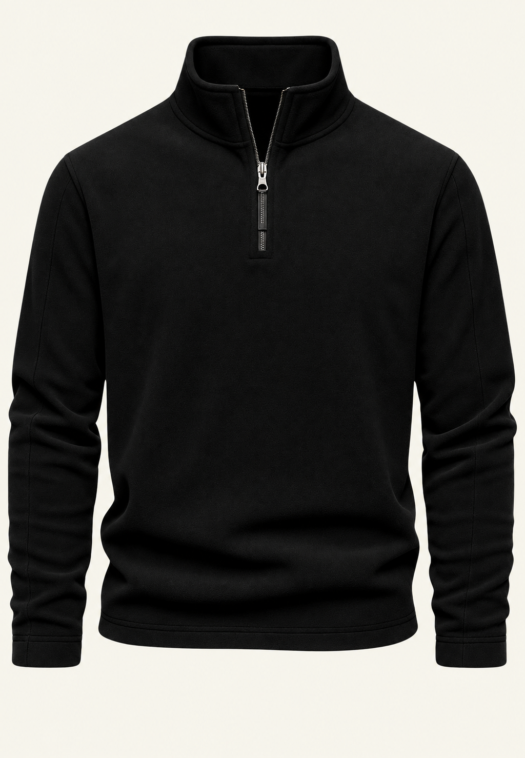 Sudadera hombre cuello alto media cremallera - Calder