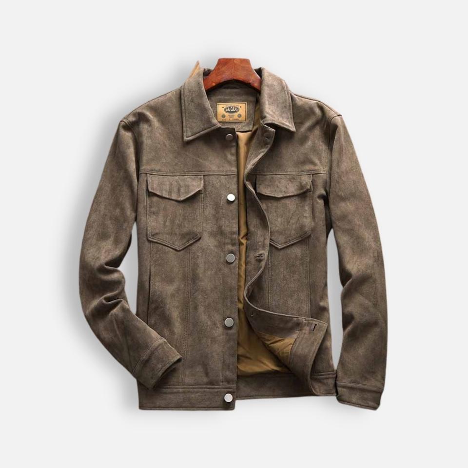 Chaqueta de ante para hombre - Massimo