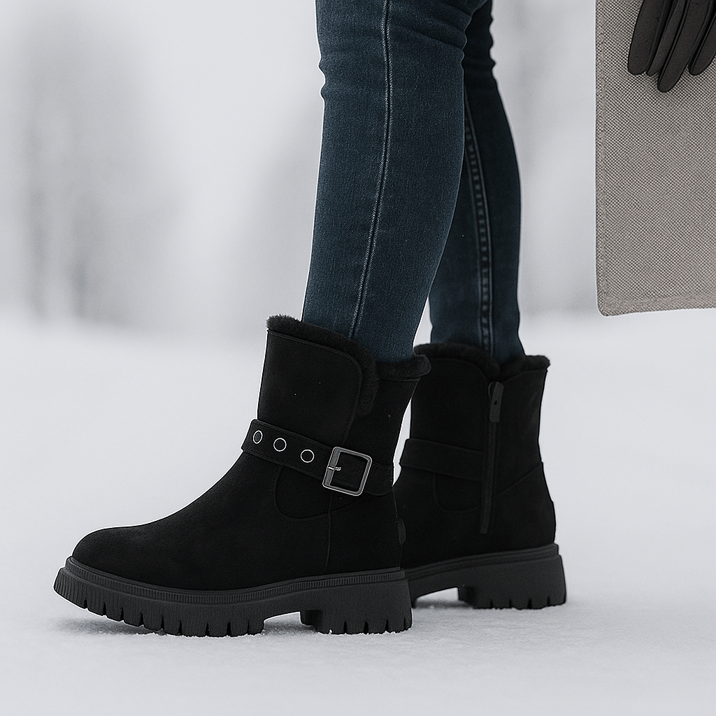 Botines de invierno con hebilla lateral - Loraine