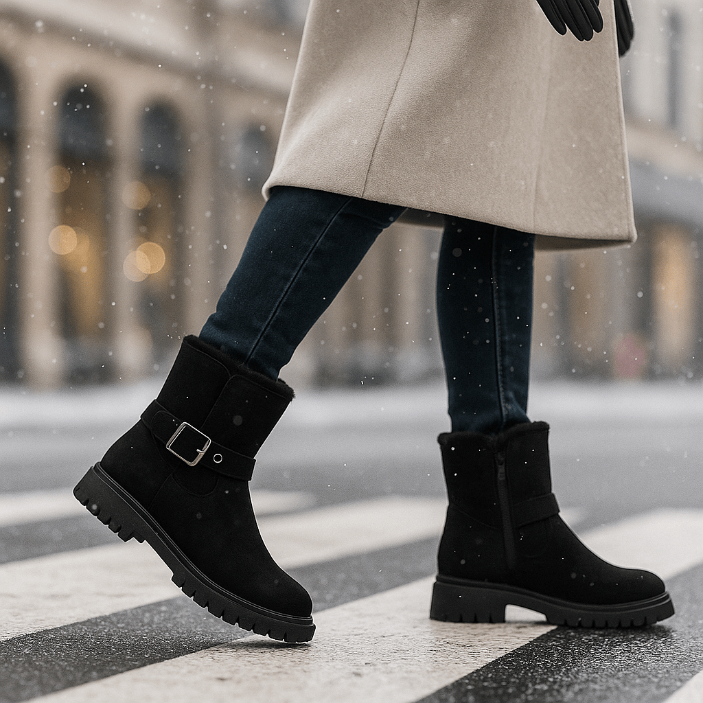 Botines de invierno con hebilla lateral - Loraine