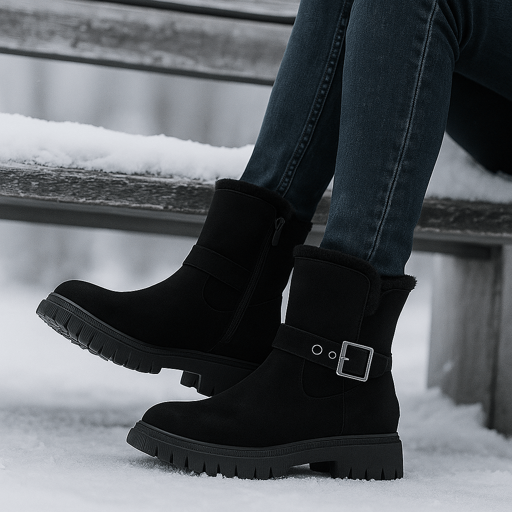 Botines de invierno con hebilla lateral - Loraine