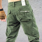 Tizian - Pantalones cargo tácticos de verano para hombre