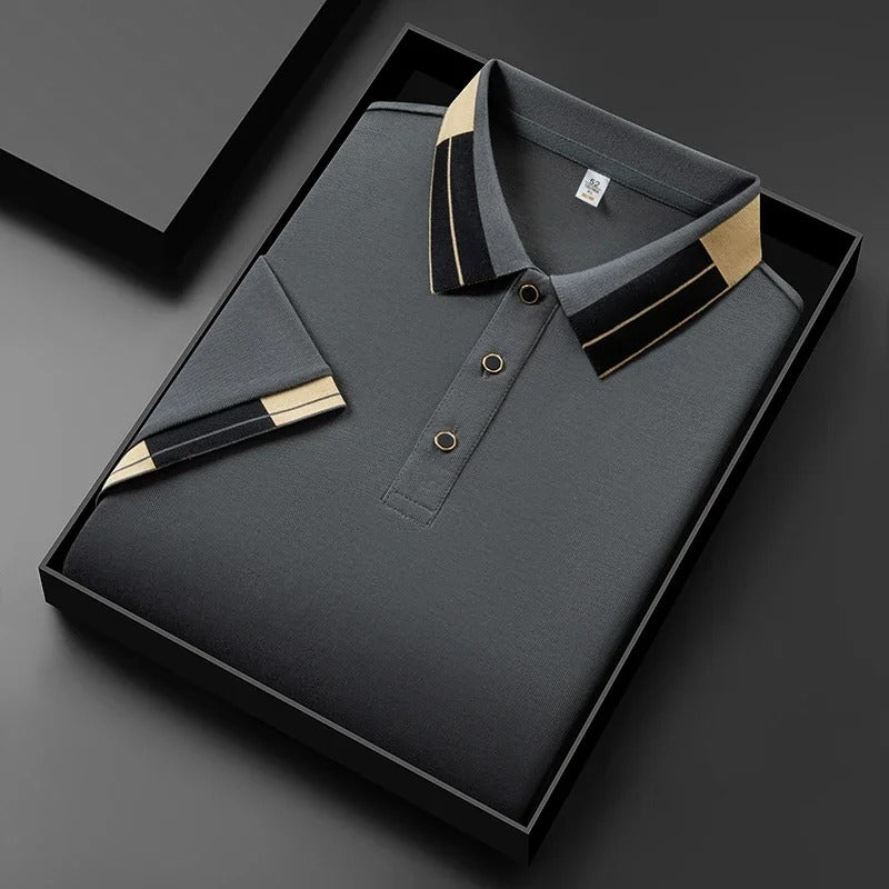 Camiseta polo para hombre tejido técnico transpirable estilo casual - Carlos