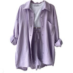 ANIKA - Conjunto Casual Cardigan Mujer