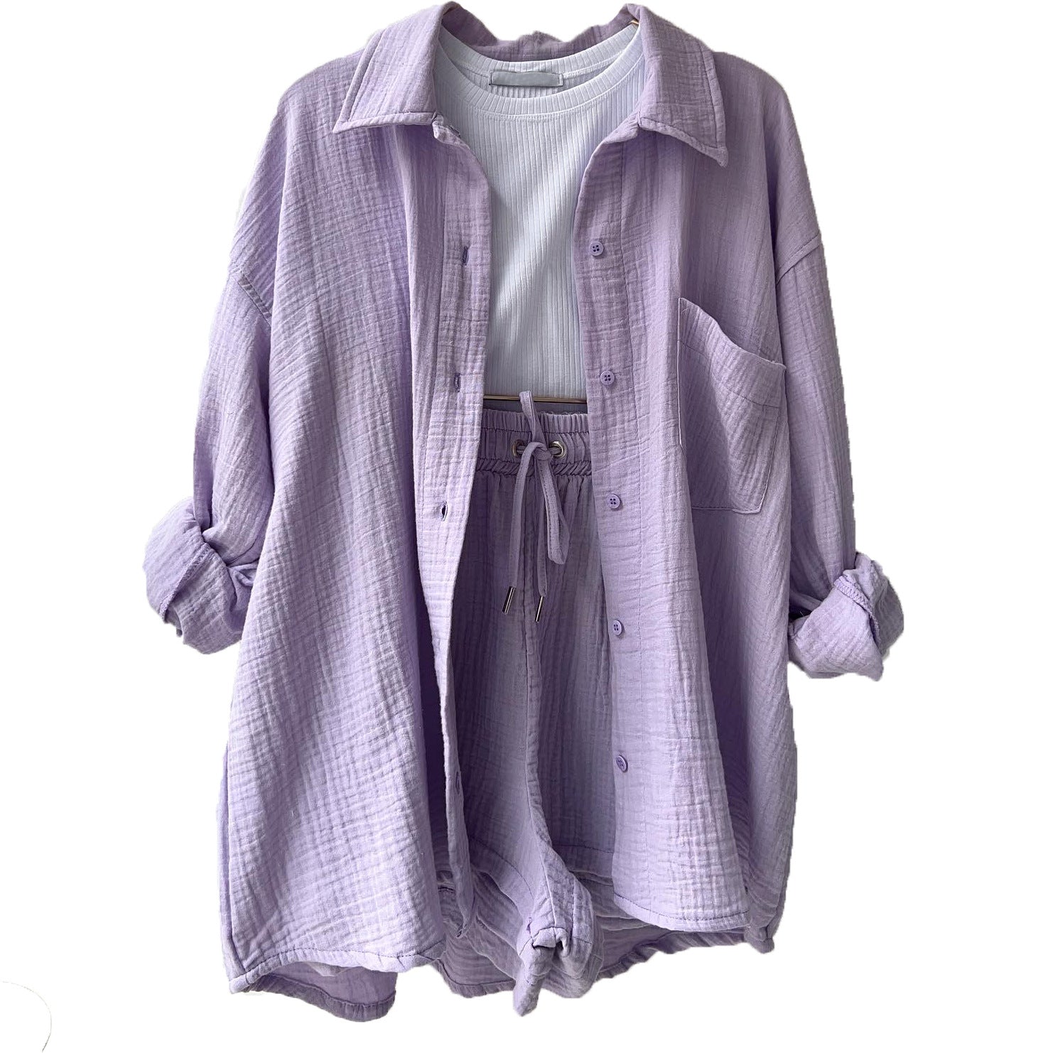 ANIKA - Conjunto Casual Cardigan Mujer