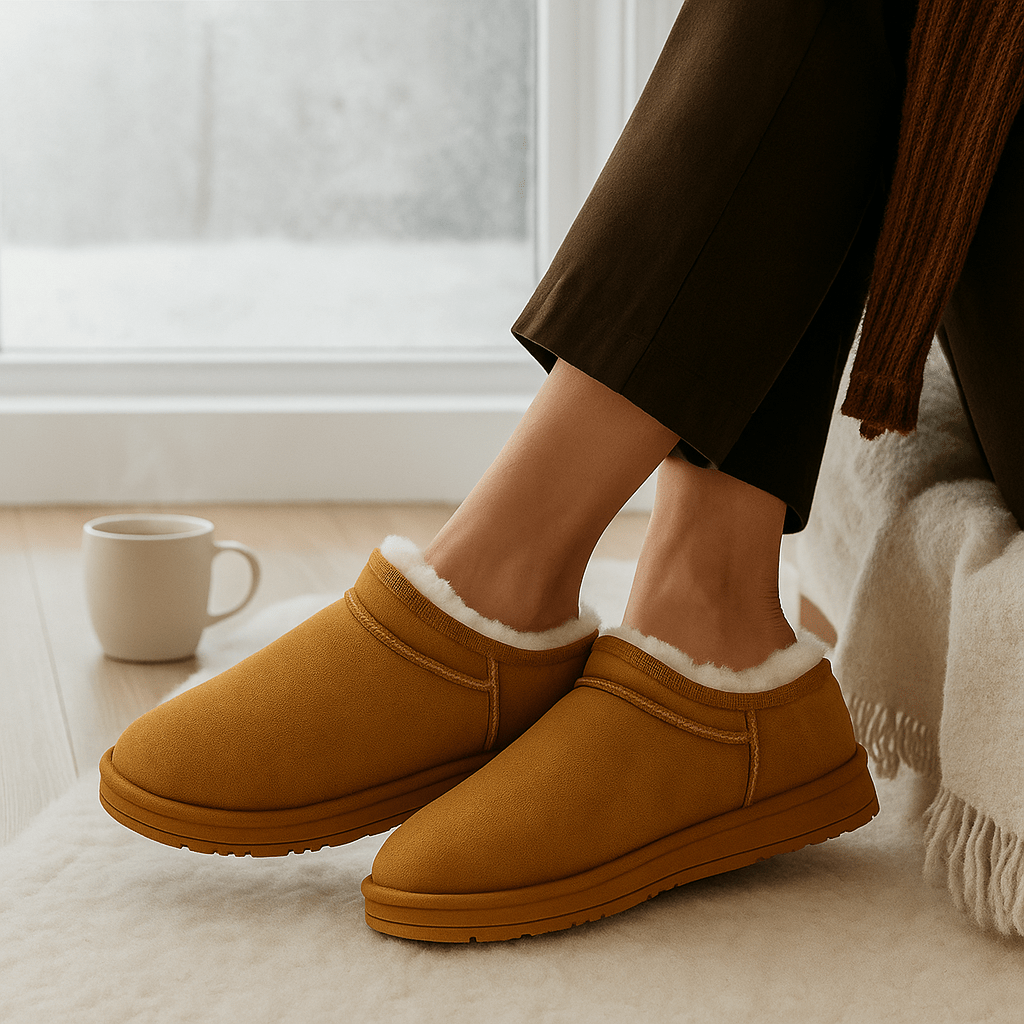 Zapatillas de casa de hombre estilo aterciopelado - Jorven