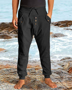 Heiko - Pantalones de verano versátiles para hombre