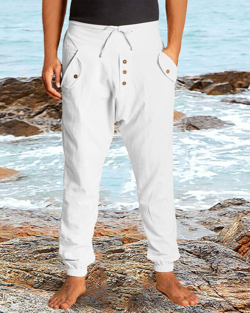 Heiko - Pantalones de verano versátiles para hombre