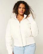 Chaqueta acolchada para mujer de silueta corta - Ragnel
