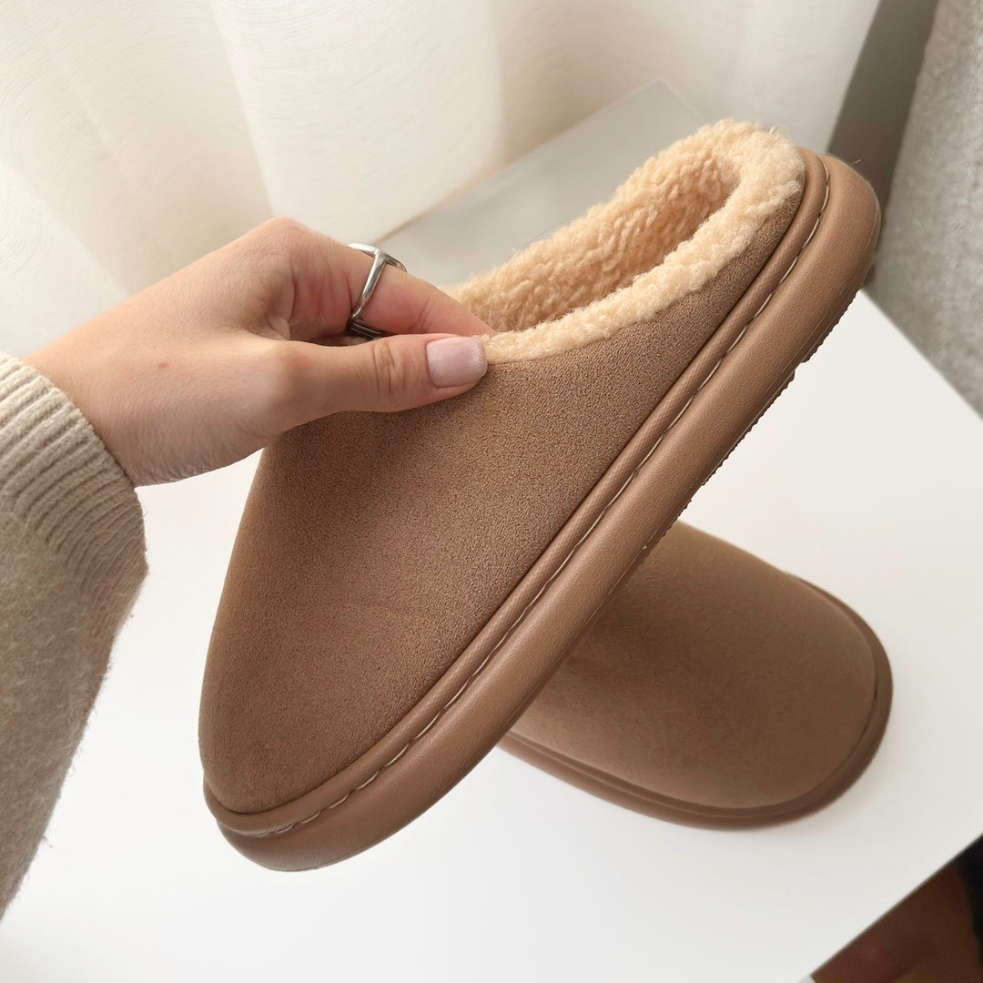 Zapatillas de tejido para mujer interior afelpado - Yrsa