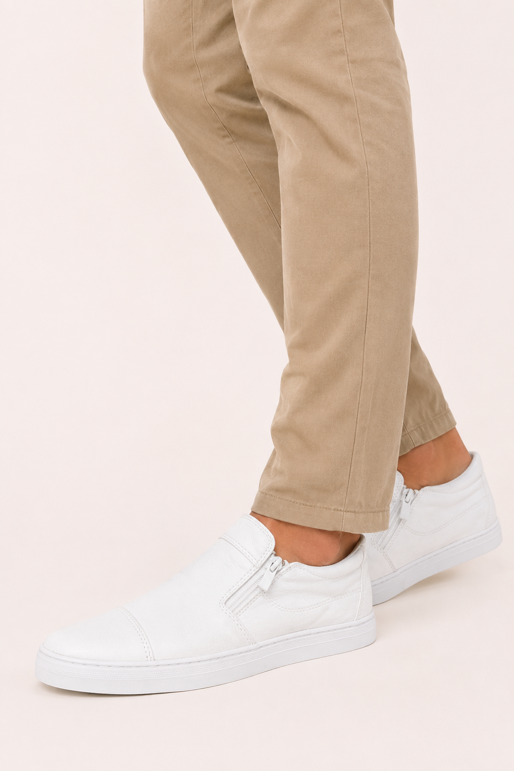 Zapatos casual para hombre con cremallera lateral - Nils