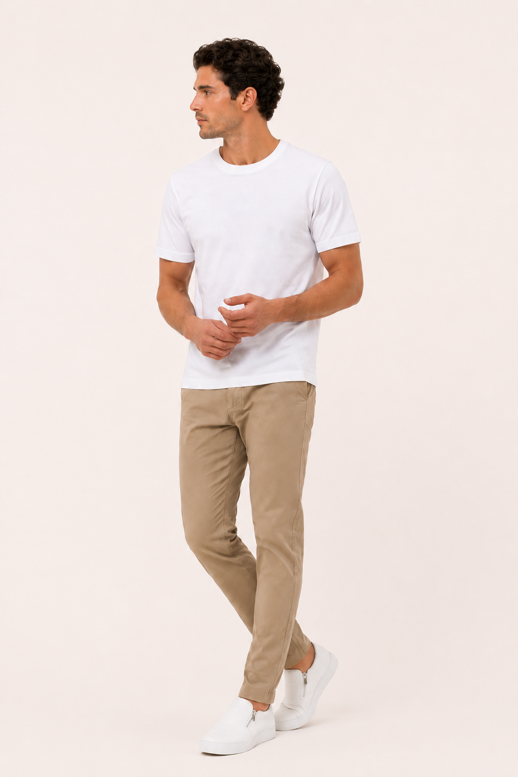 Zapatos casual para hombre con cremallera lateral - Nils