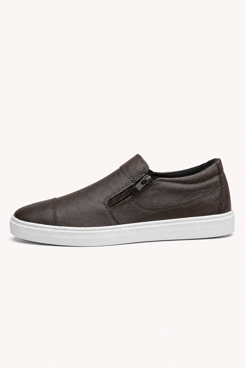 Zapatos casual para hombre con cremallera lateral - Nils