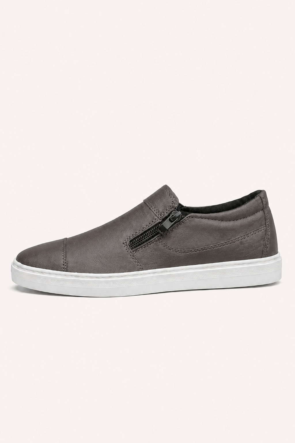 Zapatos casual para hombre con cremallera lateral - Nils